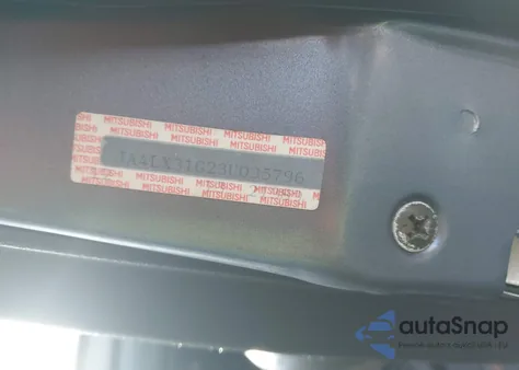 2003 Mitsubishi Outlander Ls из США, поврежденный, VIN JA4LX31G23U035796